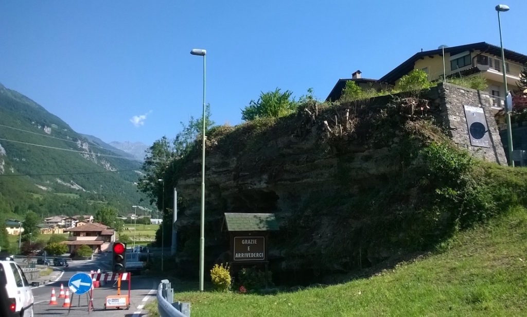 Il cantiere a Villa d'Ogna