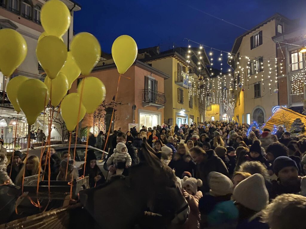 Il passaggio di Santa Lucia a Clusone