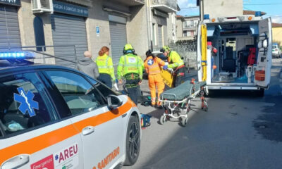 Bambino cade dal balcone soccorsi