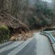 La frana sulla strada per Bondo di Colzate (foto AIB)