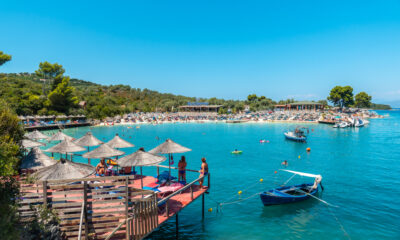 Spiaggia di Ksamil in Albania