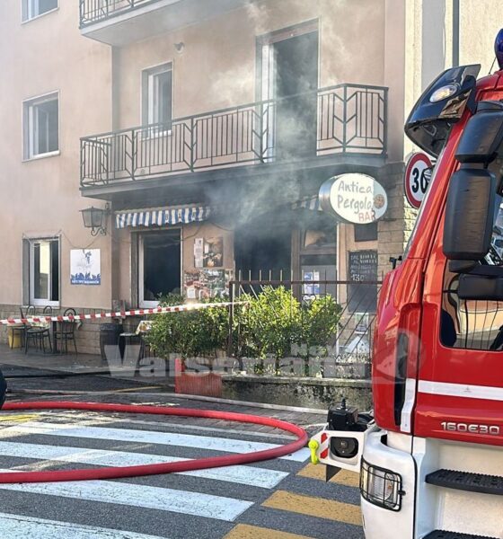 incendio la pergola san lorenzo rovetta