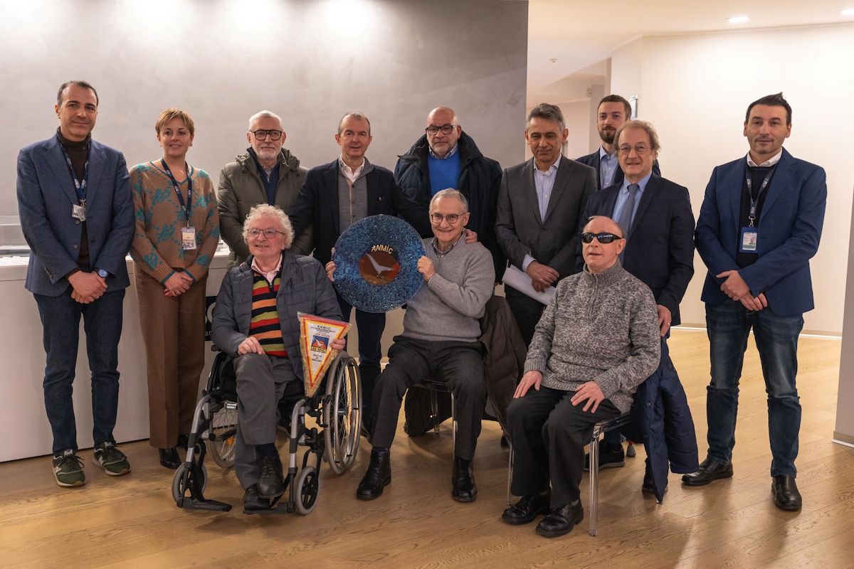 Premio ANMIC a SACBO - foto di gruppo