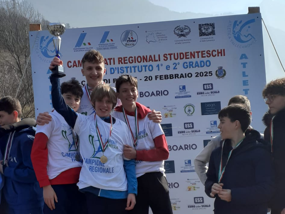 campionati studenteschi podio per l'istituto comprensivo di gandino