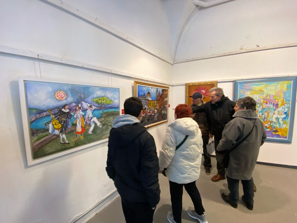 maschere del ducato mostra clusone 71esimo carnevale clusonese ducato di piazza pontida pittori villesi